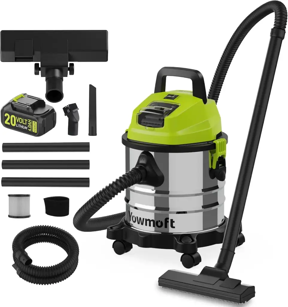 Aspiradora en seco y humedo 4 gal