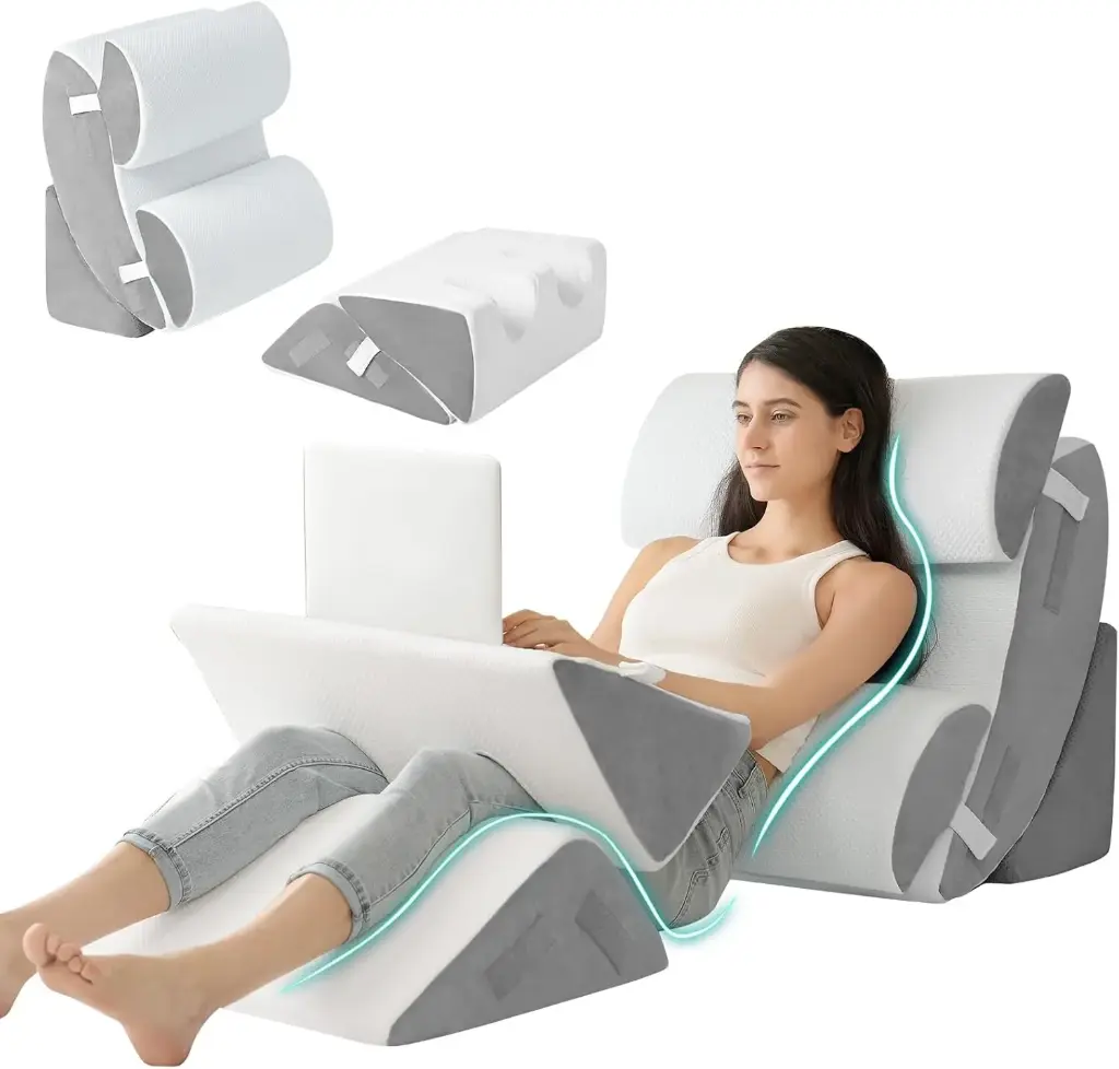 Set de almohadas cuña