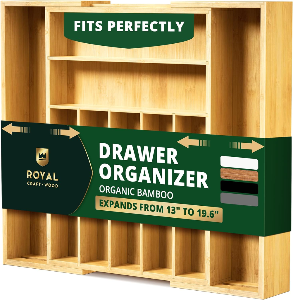 Organizador de cubiertos extraible
