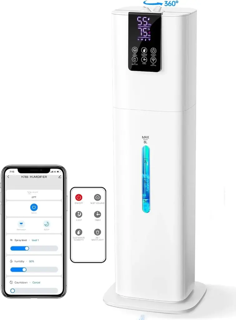 Humidificador grande