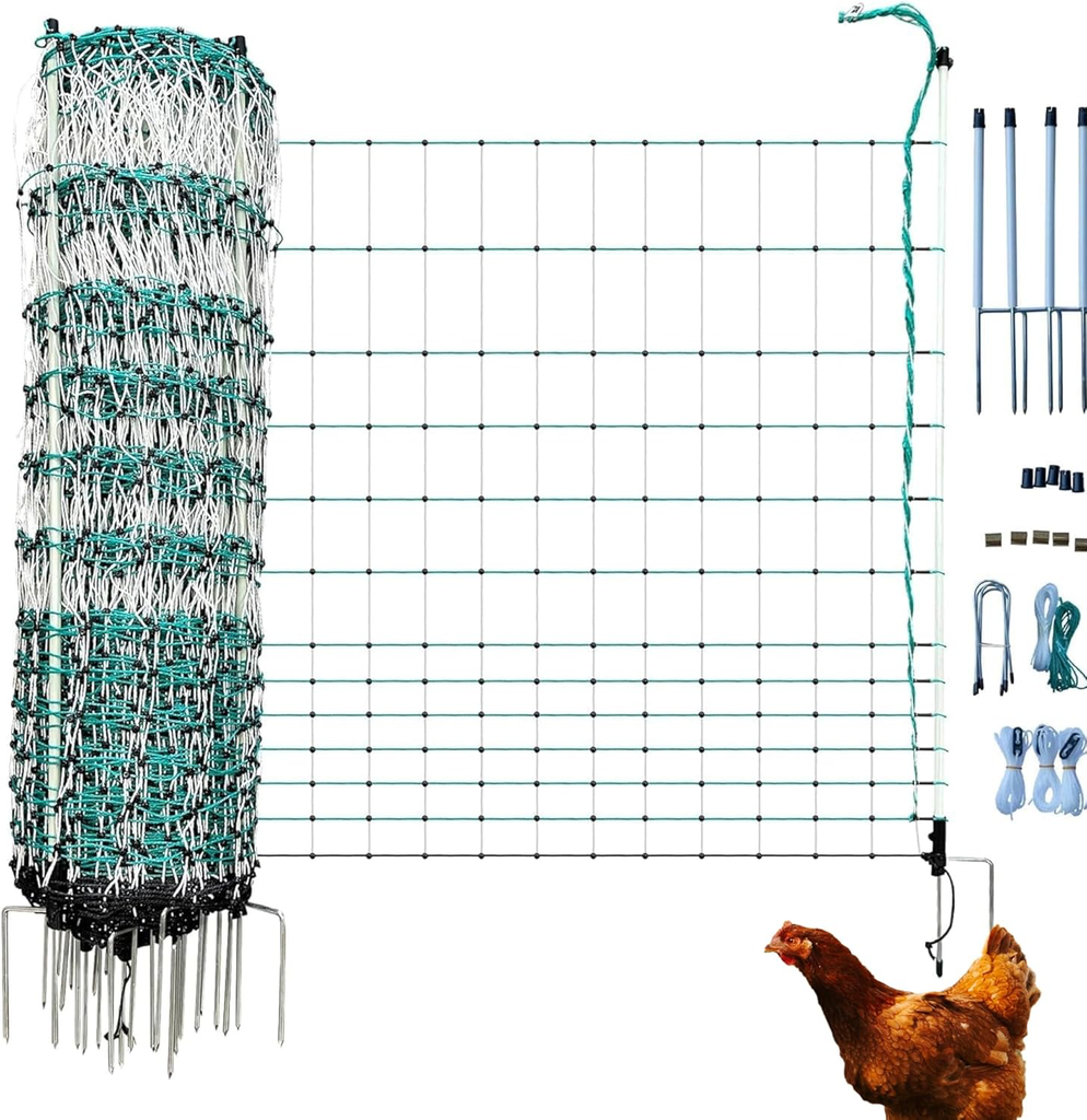 Malla electrica para aves RentACoop