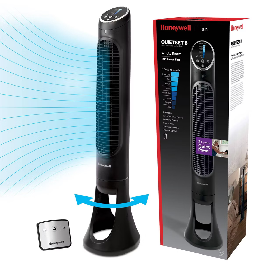 Ventilador de torre quietset 8