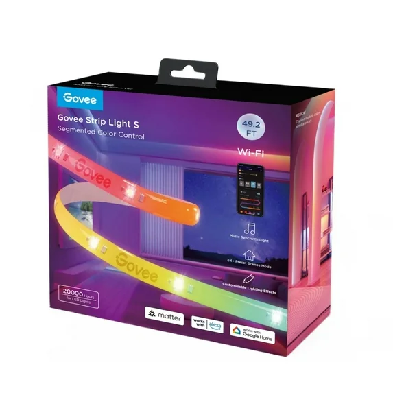 Luces RGBICW Govee 49FT