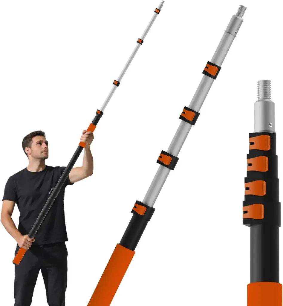Poste telescopio de limpieza