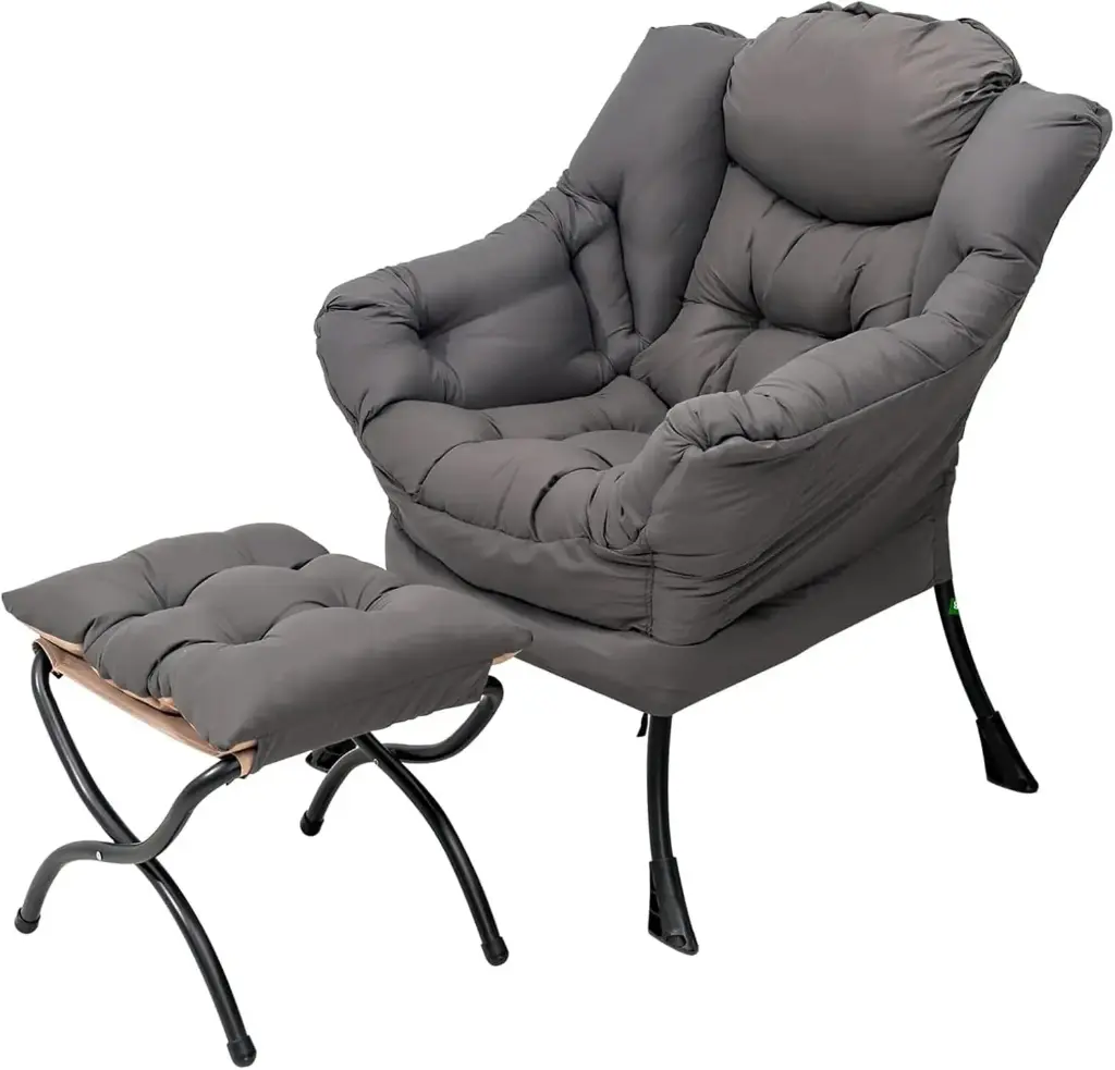 Silla perezosa con reposa pies