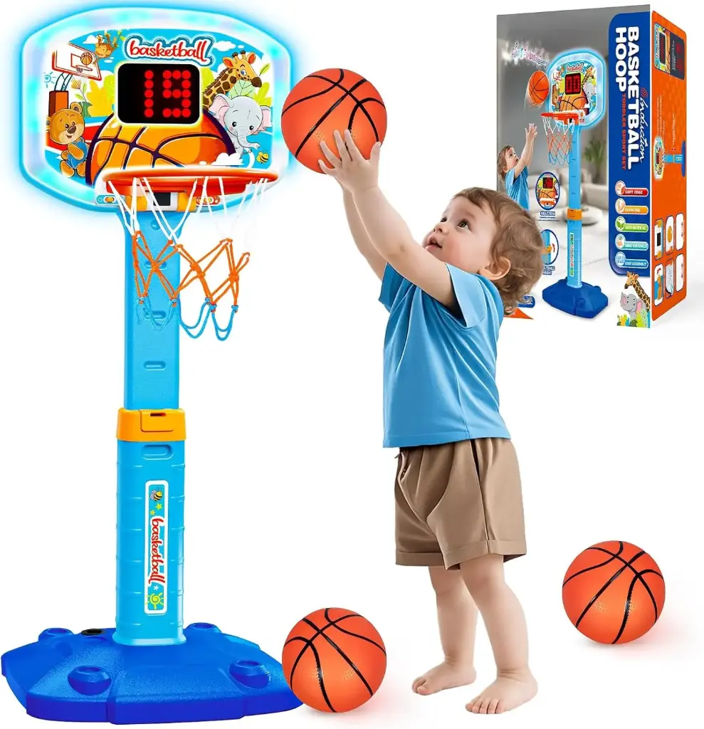 Aro de baloncesto para niños 1-3 años