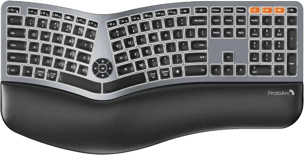 Teclado ergonomico ProtoArc