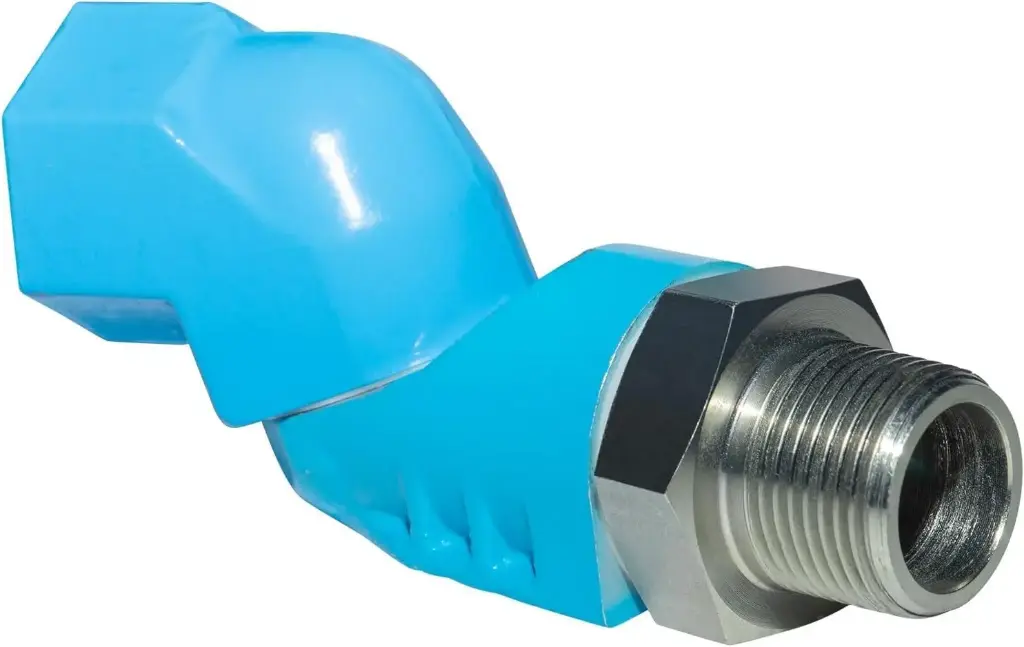 Conector giratorio de manguera gas
