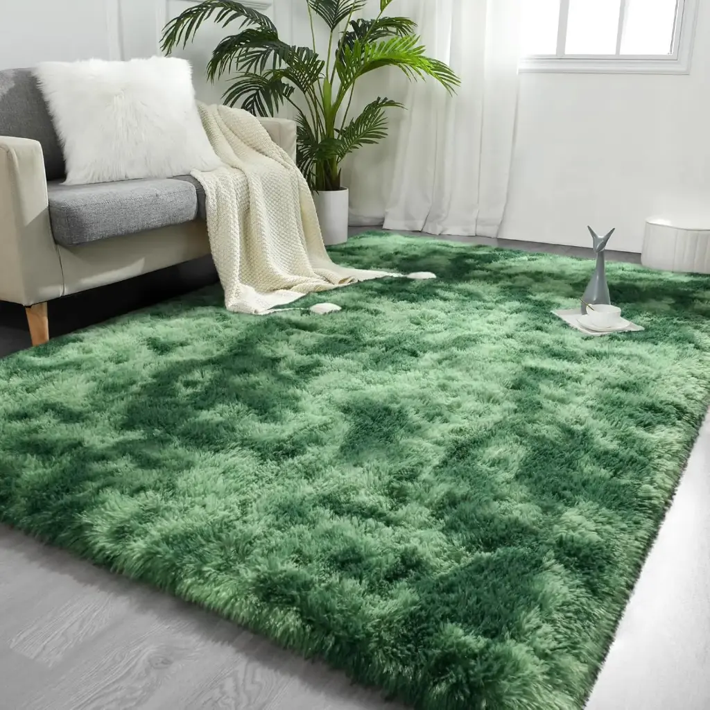 Alfombra de pelo mediana 4x6 FT