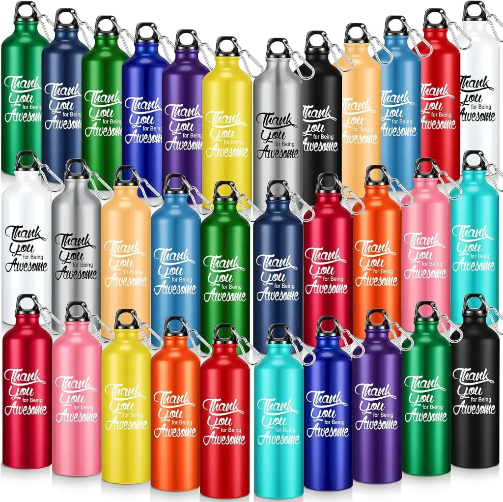 Set de 32 botellas de aluminio