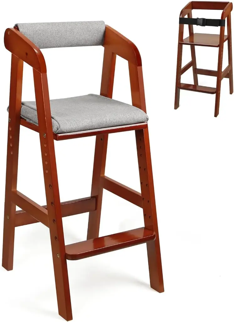 Silla alta ajustable para niños