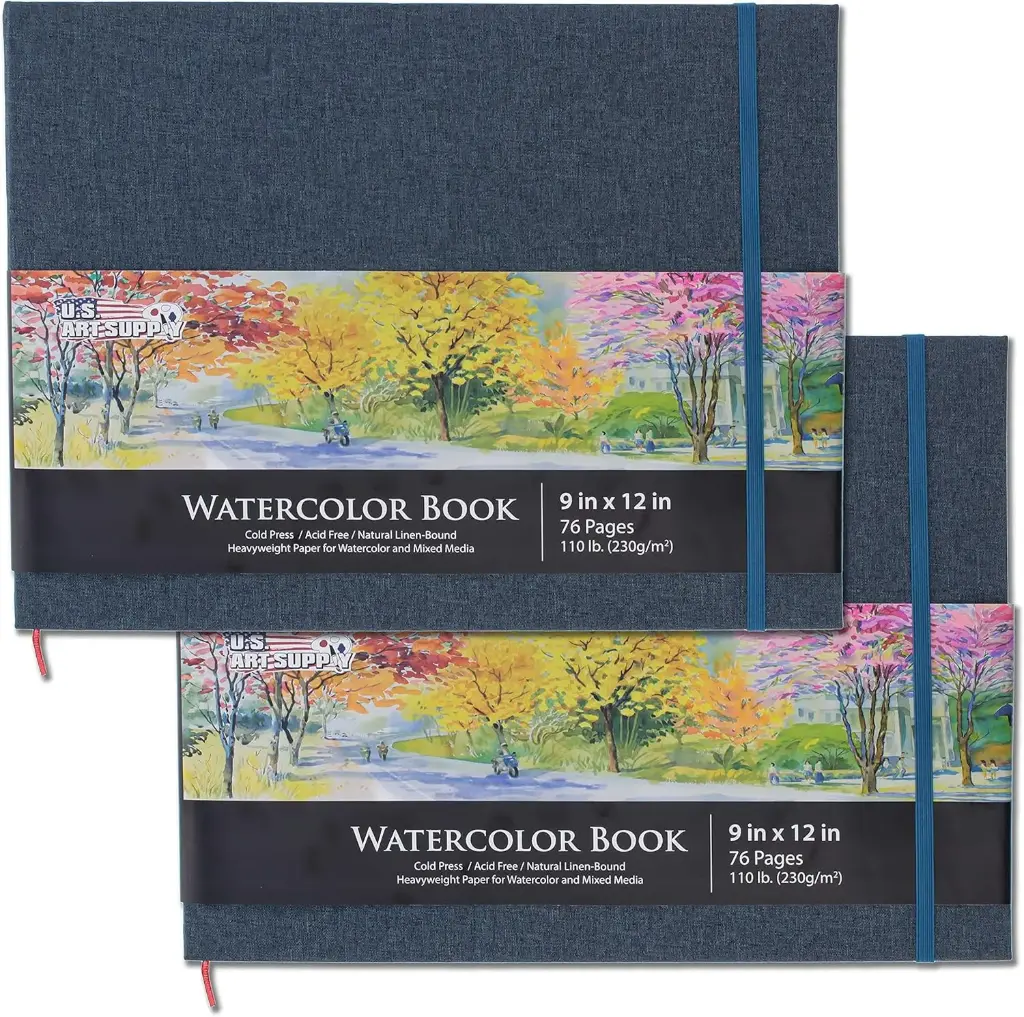 Libro para acuarelas 2 Pcs