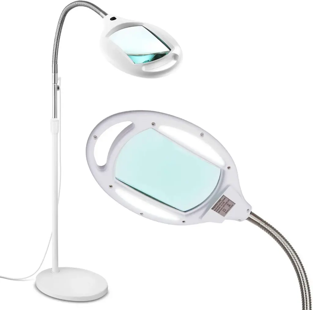 Lampara de pie Led con aumento