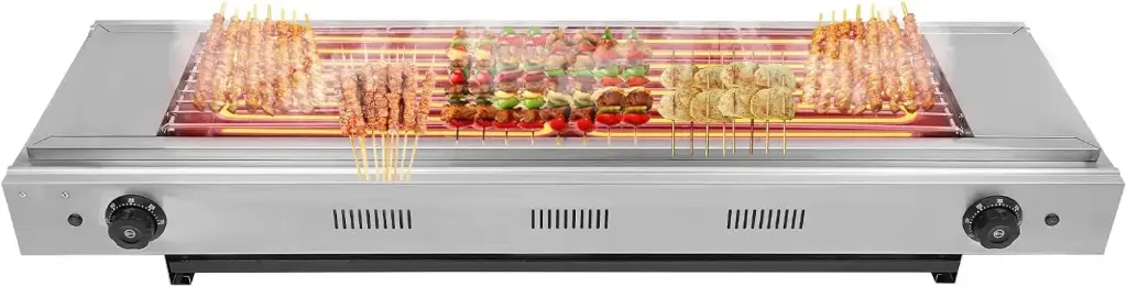 Parrilla electrica comercial