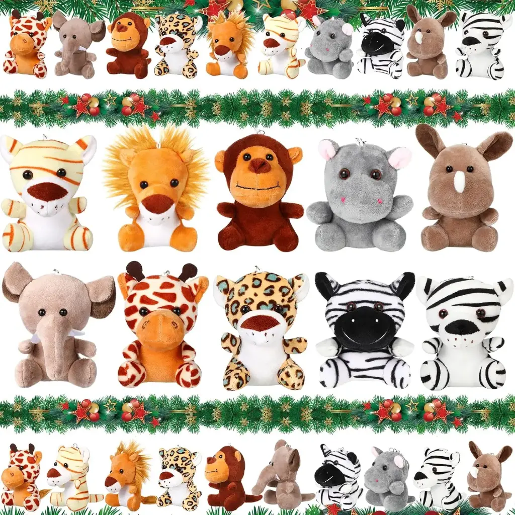 Set de 20 mini peluches