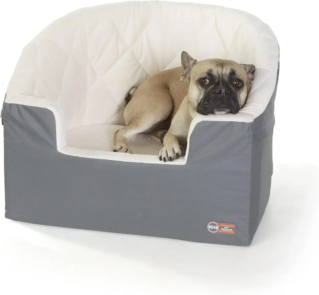 Cama de perro elevada mediana