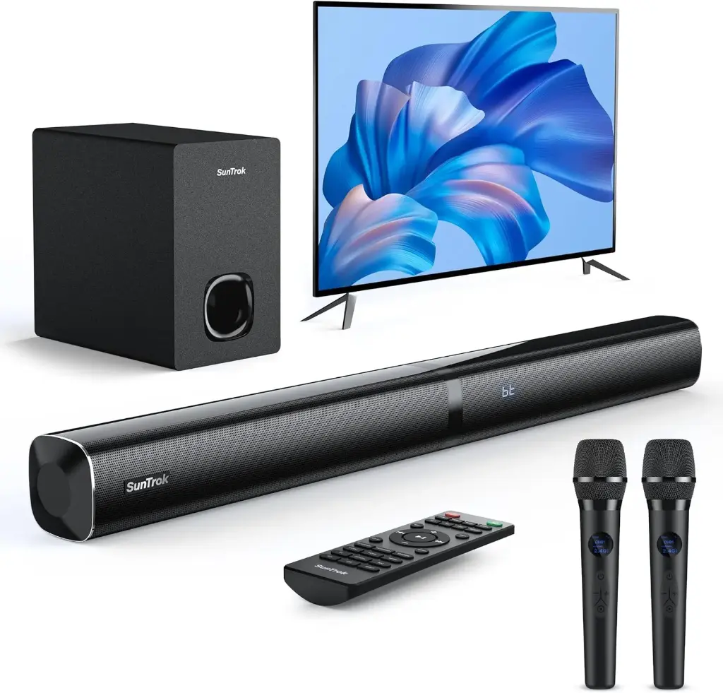 Barra de sonido y Subwoofer Suntrok