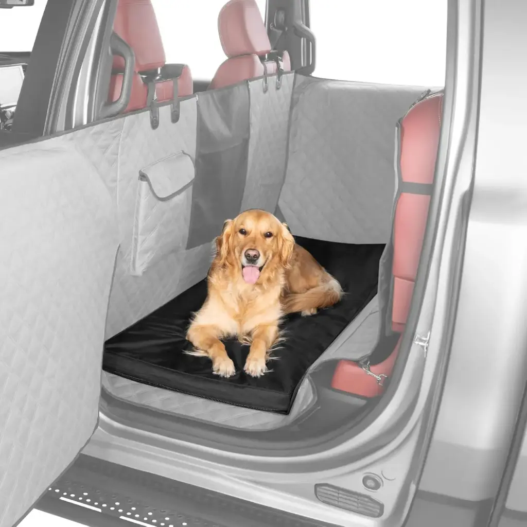 Cama de perro para asiento trasero