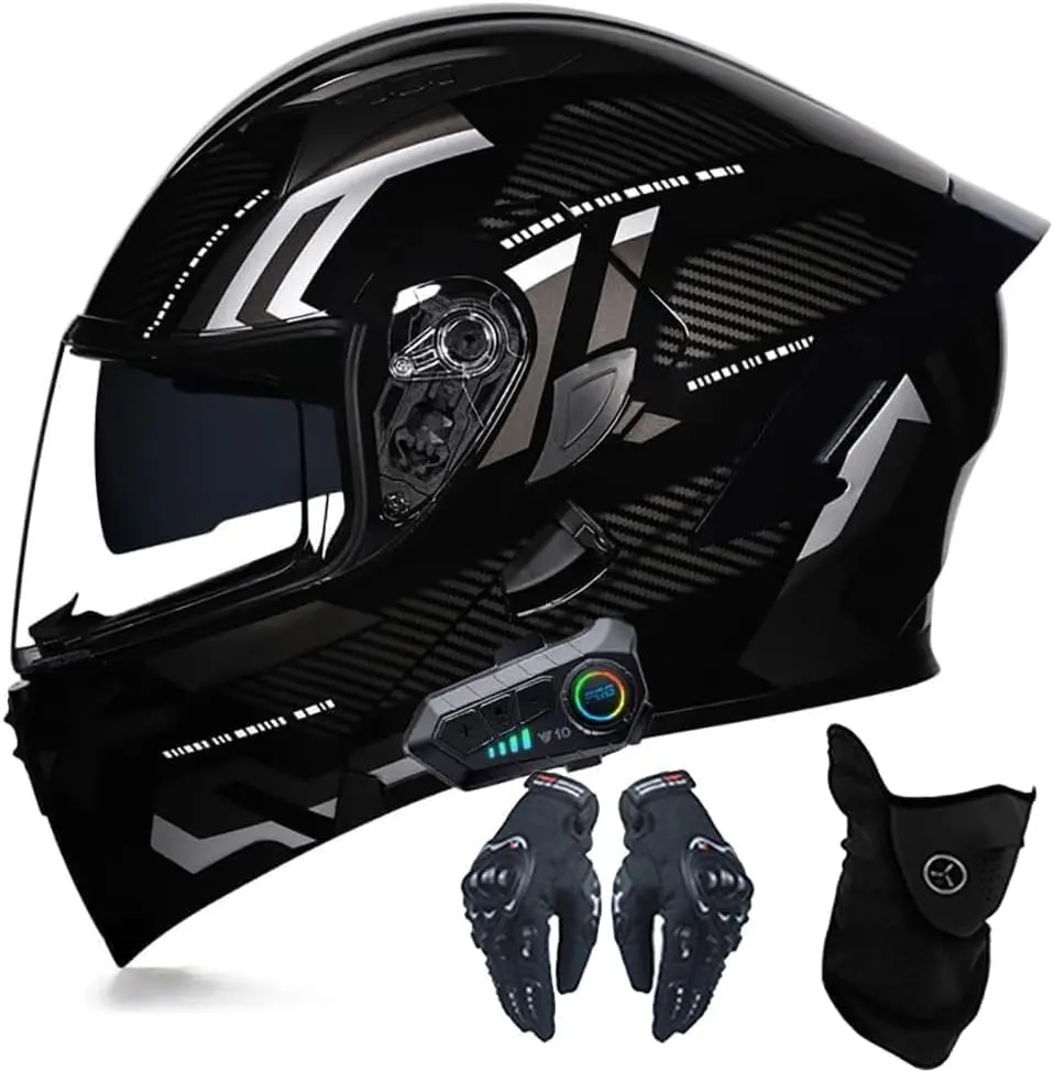 Casco de moto con Bluetooth