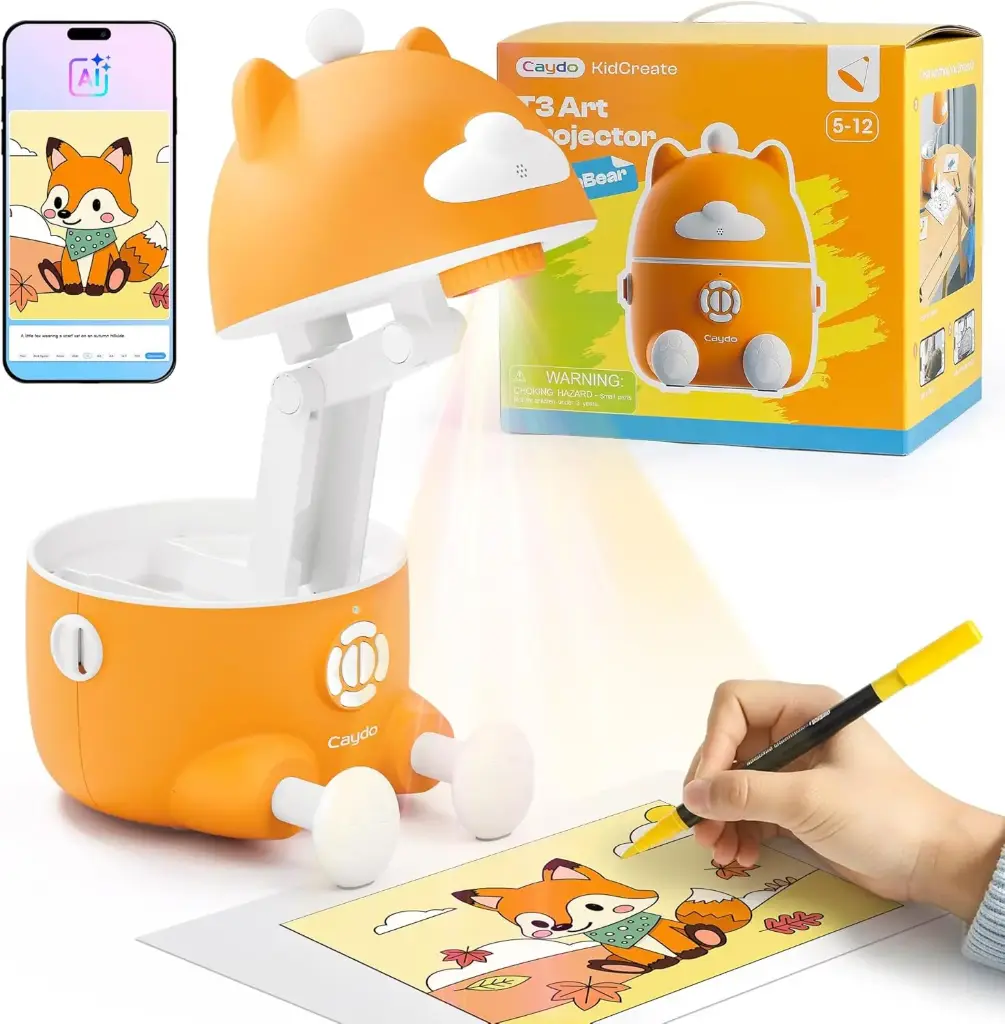 Proyector de dibujo AI para niños