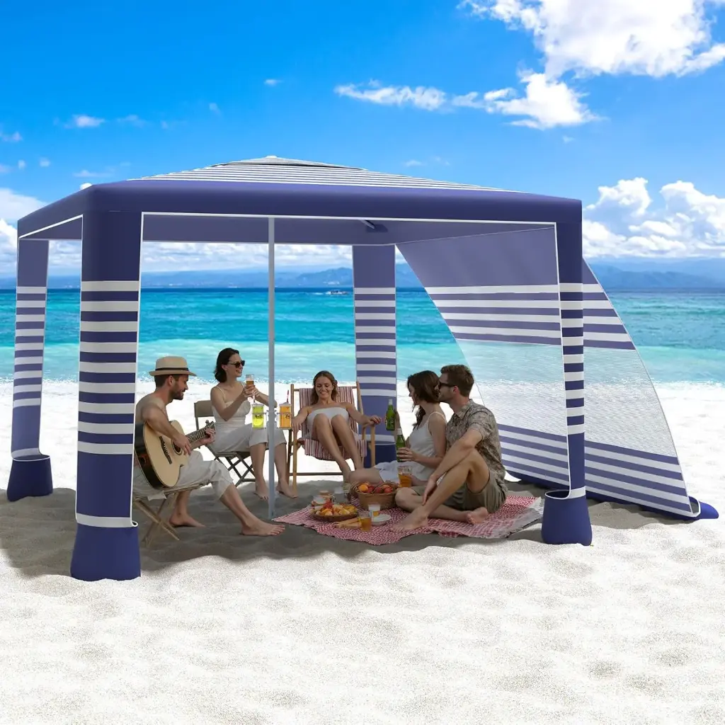 Toldo de playa 8"x8