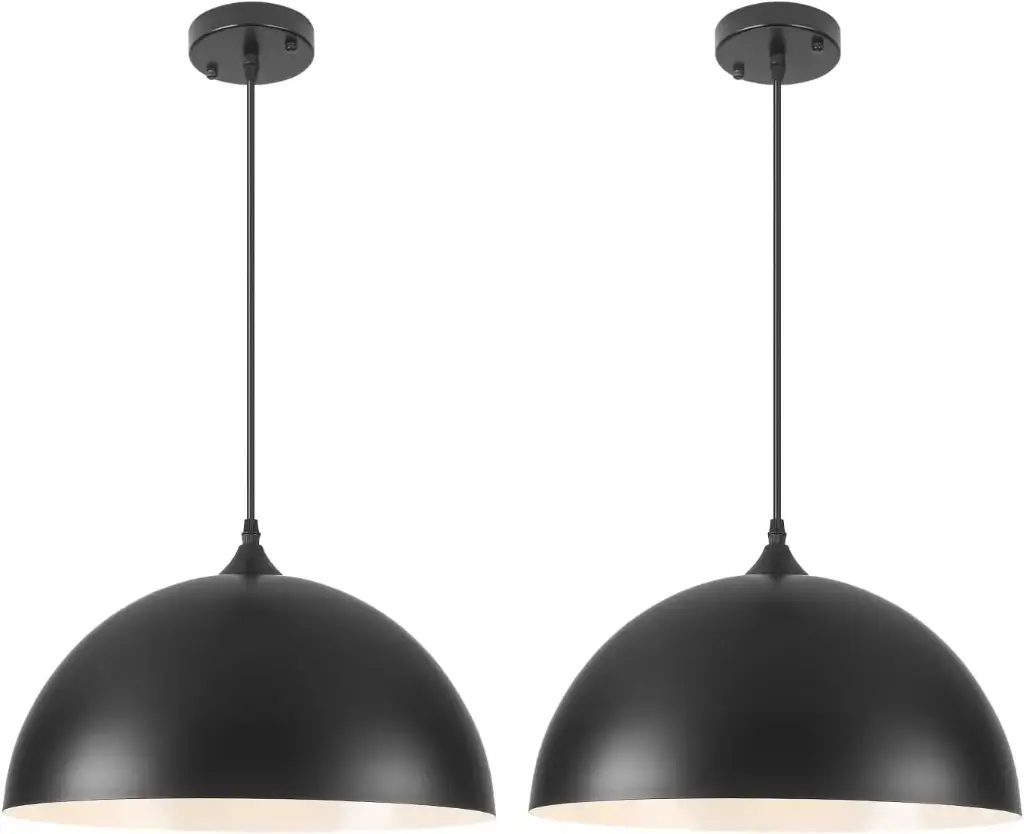 Lamparas colgantes 16" 2 Pcs
