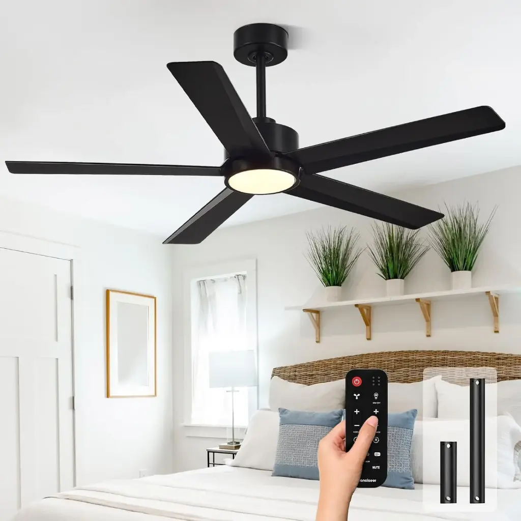 Ventilador de techo 52" 4 aspas