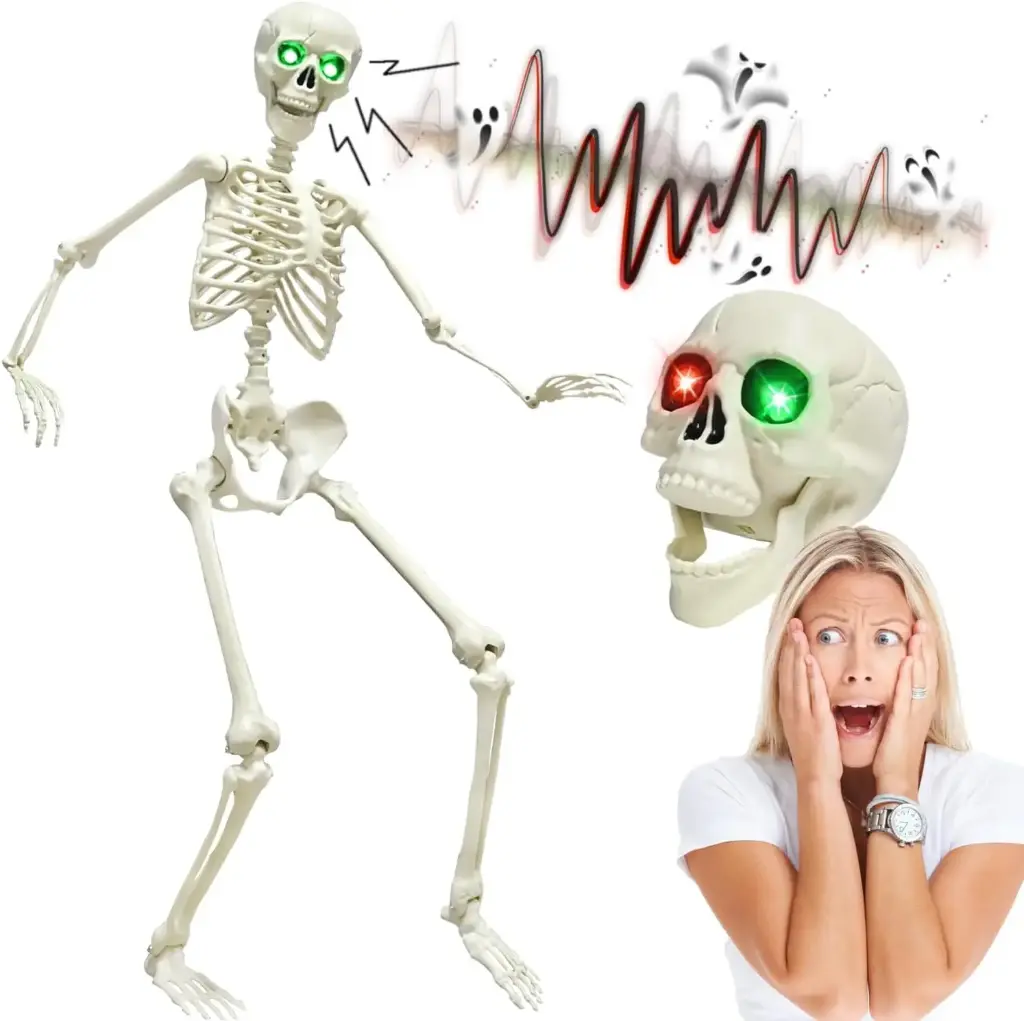 Esqueleto de halloween