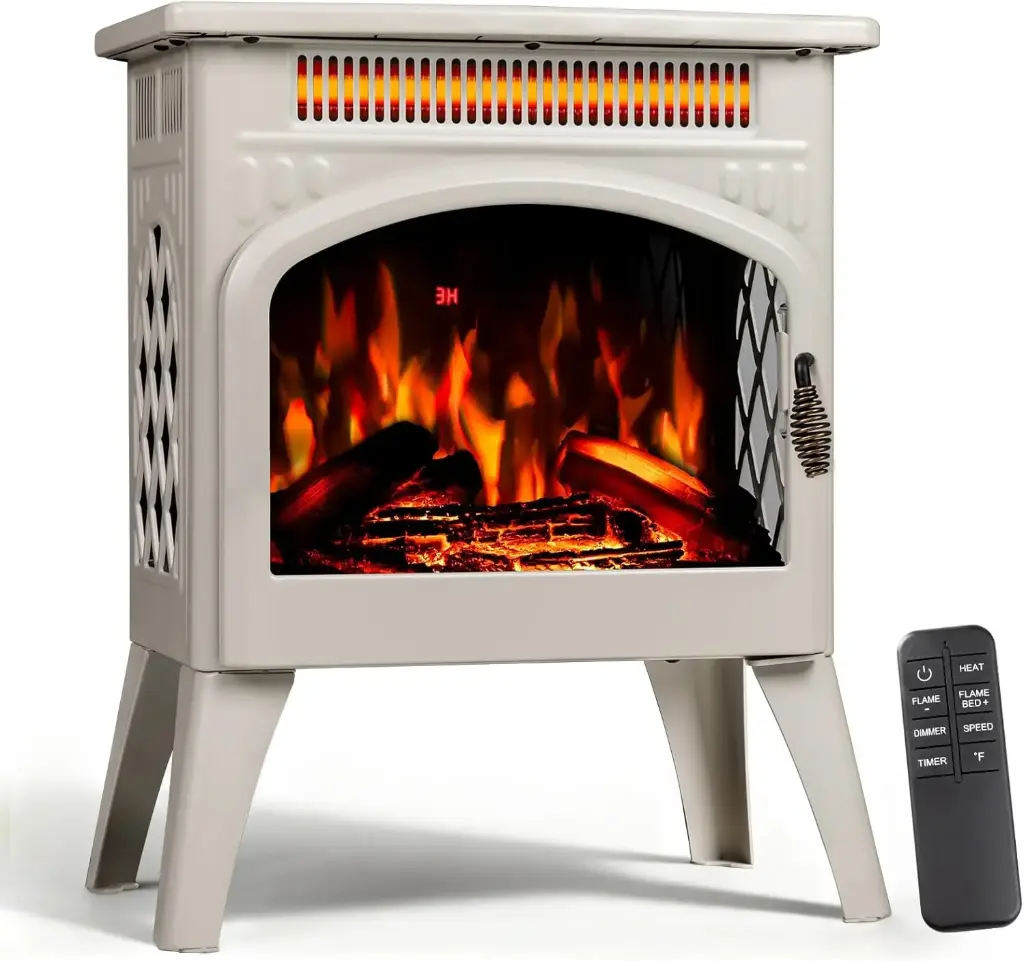 Chimenea electrica de piso 21"