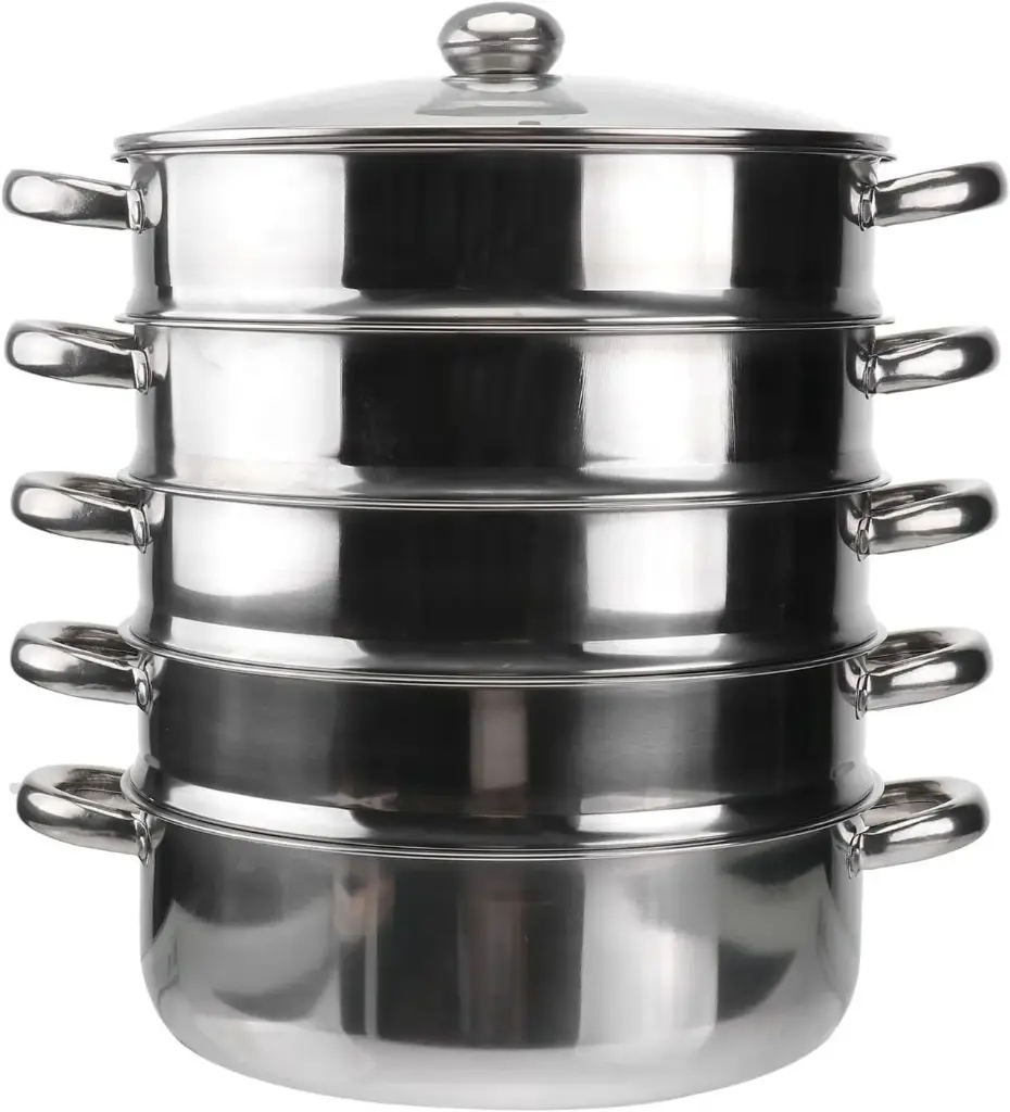 Olla de vapor 5 niveles