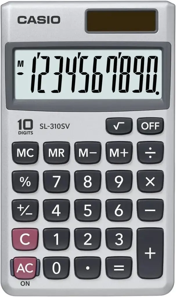 Calculadora de bolsillo Casio