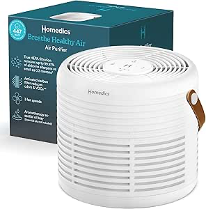 Purificador de aire pequeño Homedics