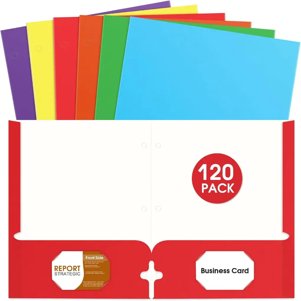 Caja de folder 120 piezas