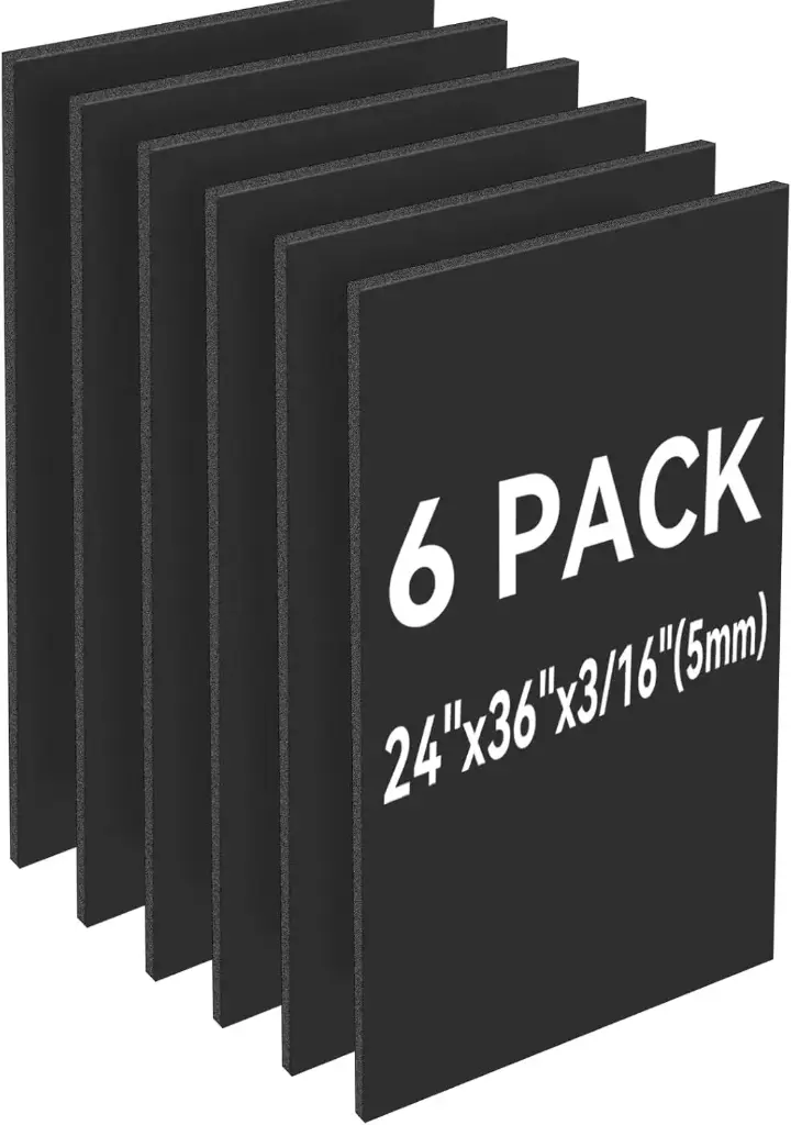 Tableros de espuma 6 Pcs