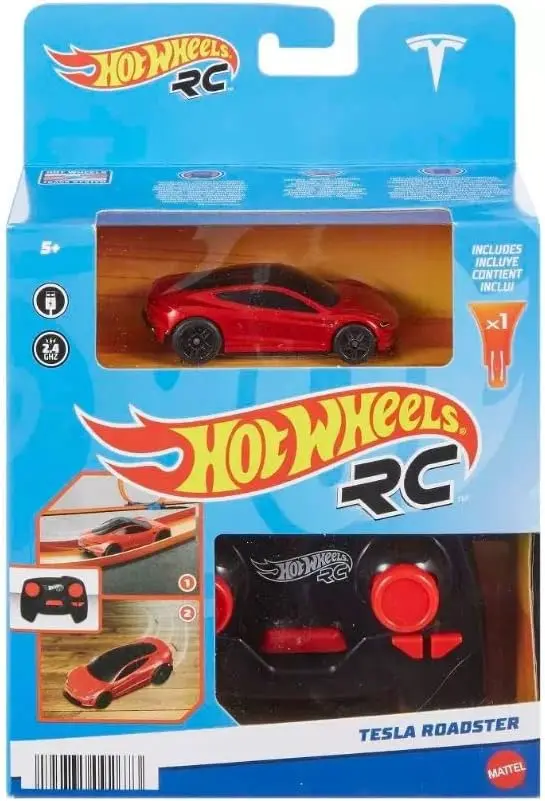 Mini carro de control remoto Hot Wheels