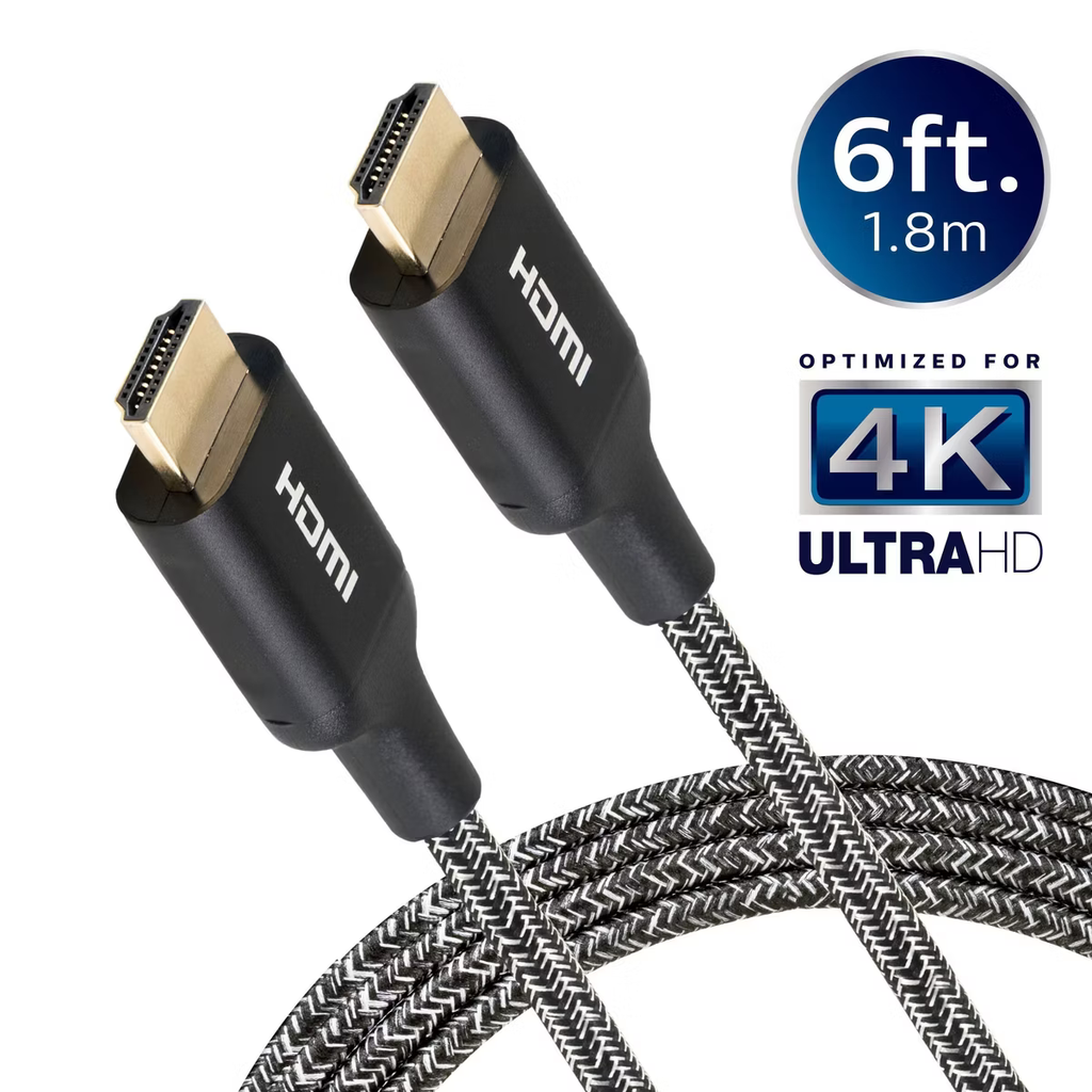 Cable HDM con Ethernet 6FT