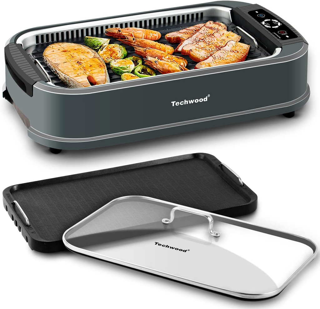 Parrilla electrica Techwood 1500w