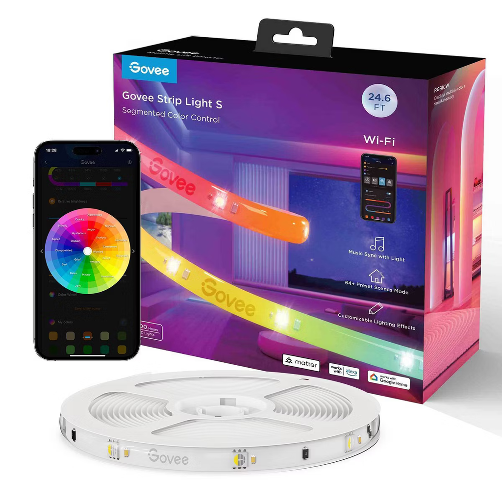 Luces Govee RGB 24.6 FT