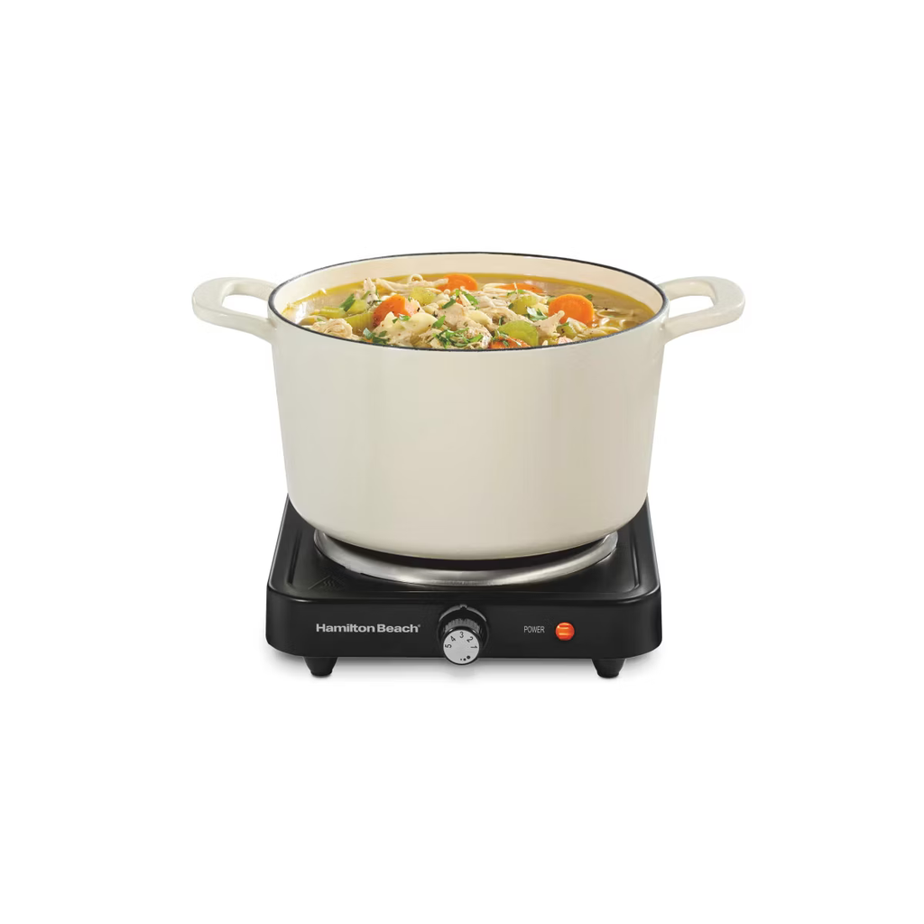 Cocina de 1 disco Hamilton Beach