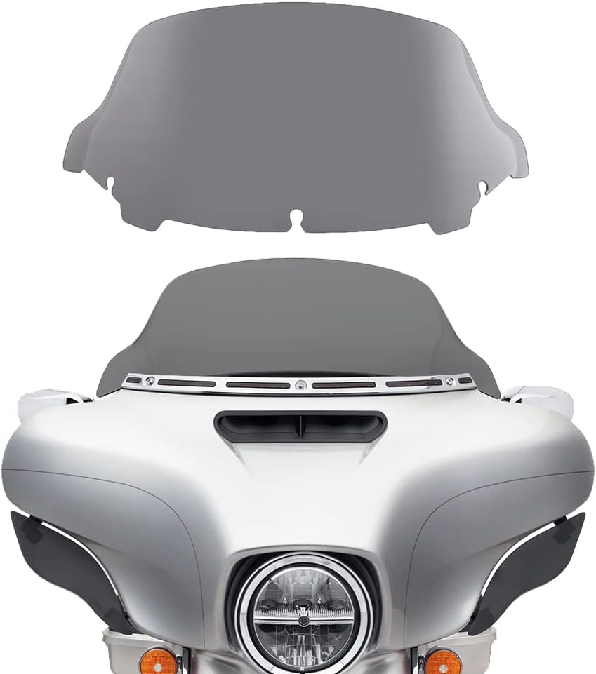 Visera cortavientos de moto
