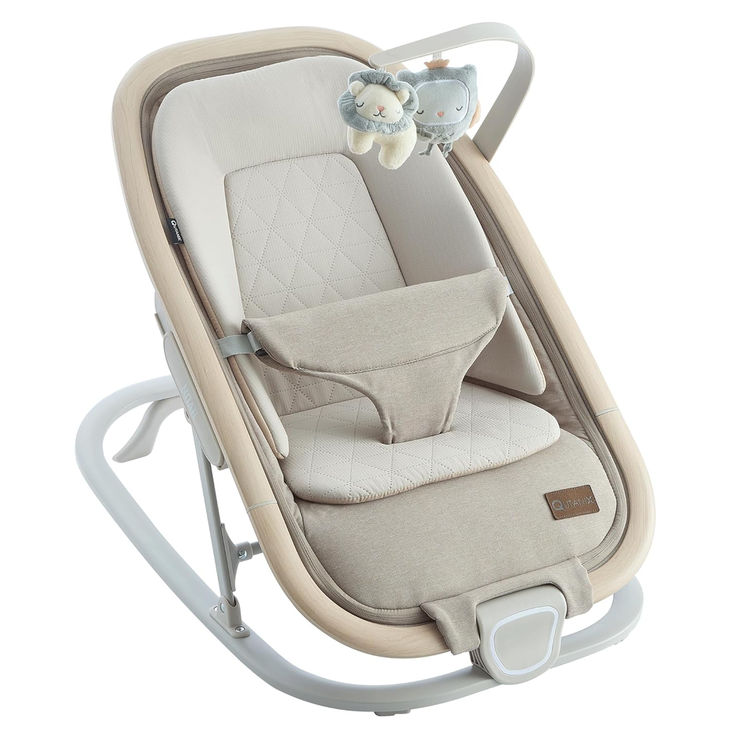 Mecedora para bebe 2en1 Qutanix