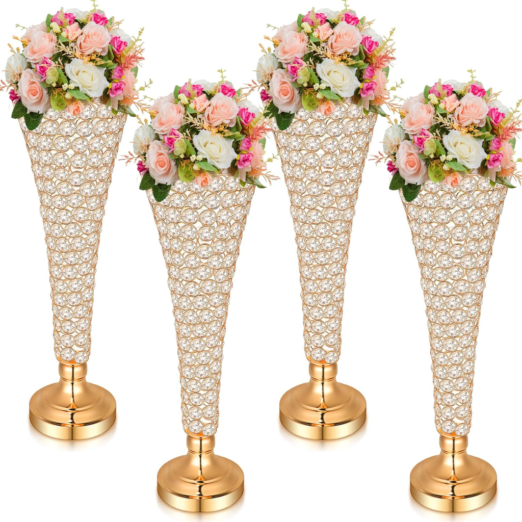 Jarrones decorativos 4 Pcs