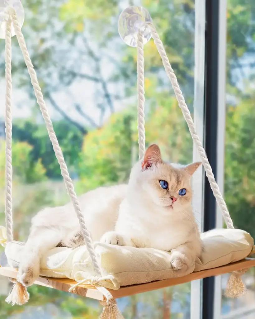 Cama de ventana para gato