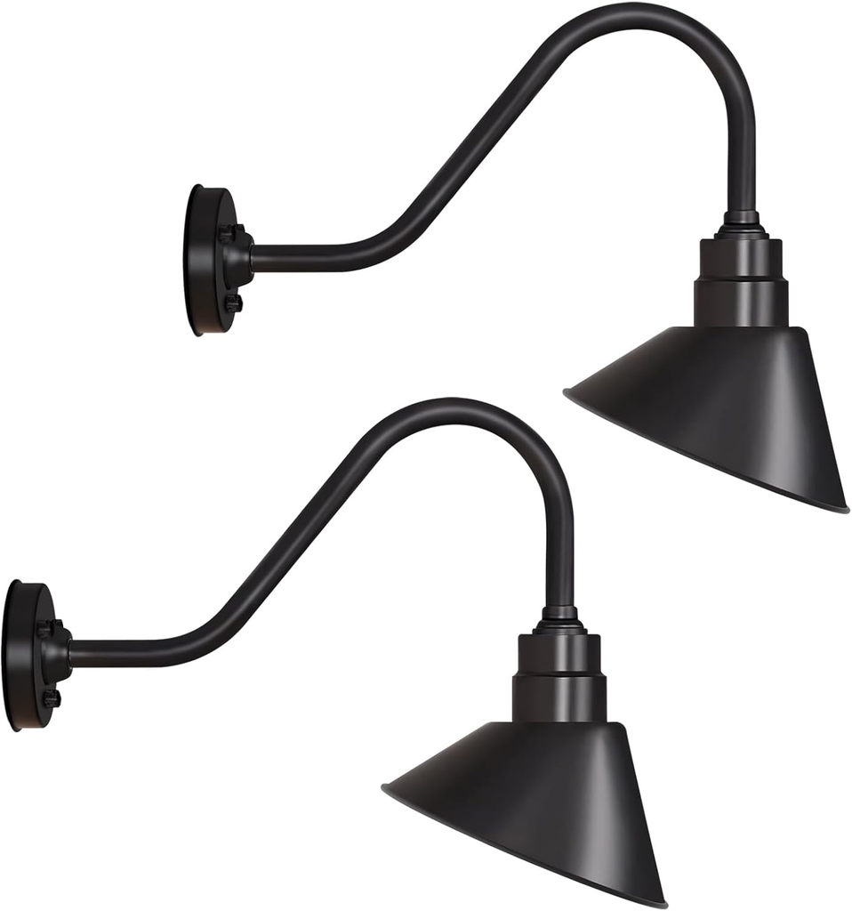 Lamparas de cuello de cisne 10" 2 Pcs