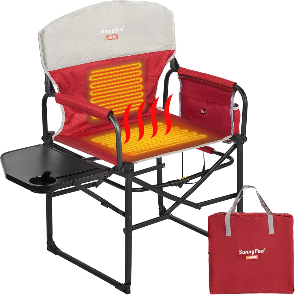 Silla de camping con calefaccion SunnyFeel
