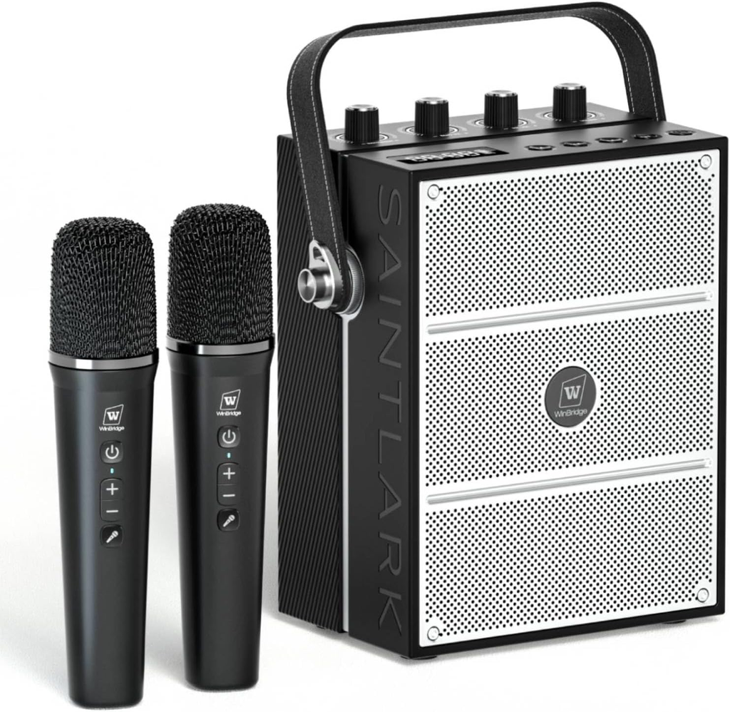 Parlante con 2 microfonos Winbridge