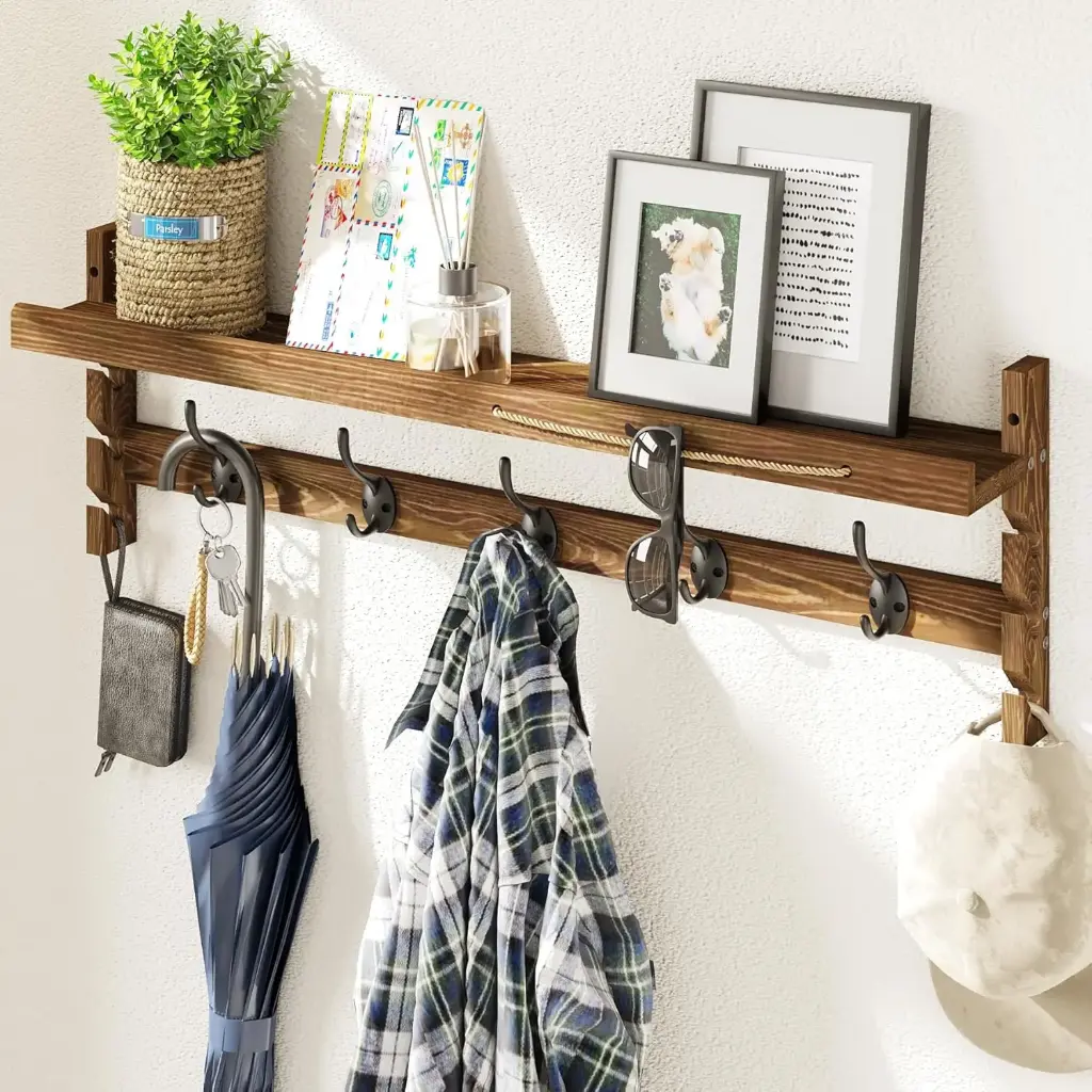 Perchero de pared 28"