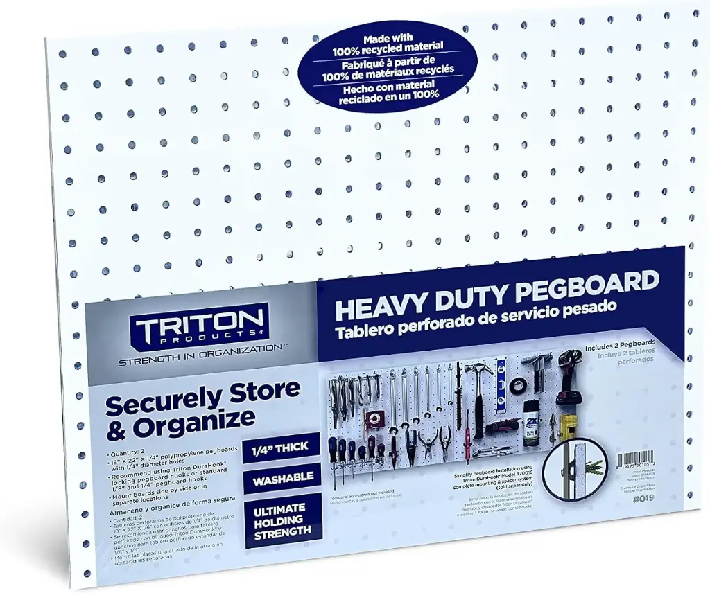 Tableros de pared perforados 22"x18" 2Pcs