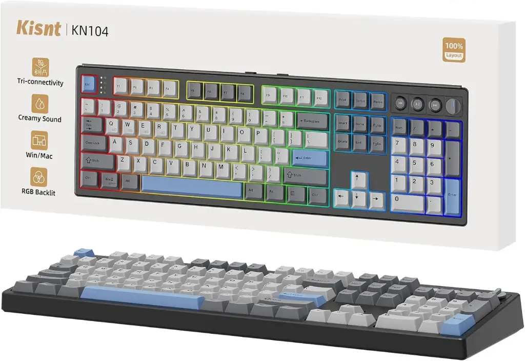 Teclado mecanico Kisnt KN104