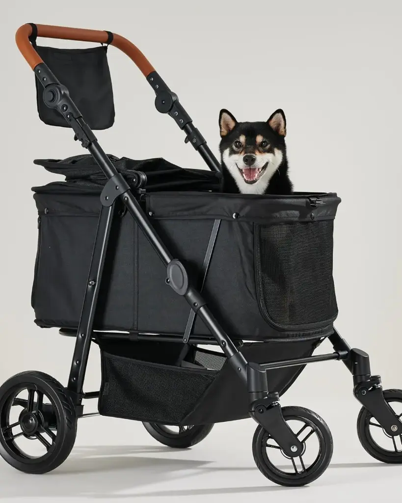 Coche para perro mediano